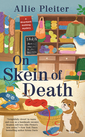 On Skein of Death Paperback by Allie Pleiter