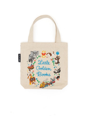 Little Golden Books Mini Tote Bag Merchandise by Out of Print