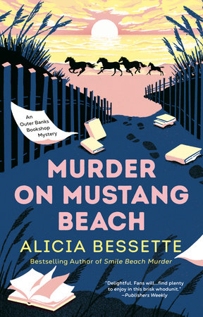 Murder on Mustang Beach Paperback by Alicia Bessette