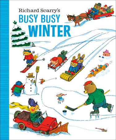 Richard Scarry's Busy Busy Winter Board Book by Written and illustrated by Richard Scarry