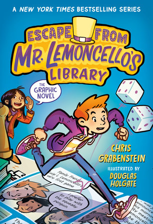 Escape from Mr. Lemoncello's Library: The Graphic Novel Paperback by Chris Grabenstein; illustrated by Douglas Holgate