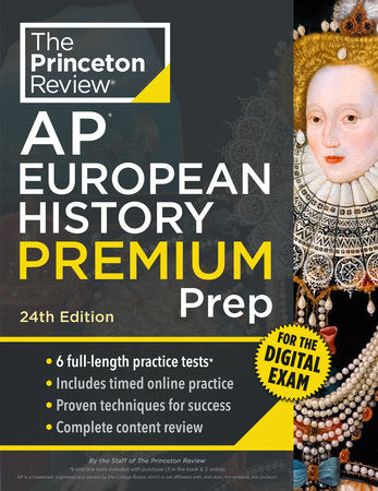 Princeton Review AP European History Premium Prep, 24th Edition Paperback by The Princeton Review