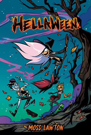 Hellaween: A Graphic Novel Paperback by Moss Lawton