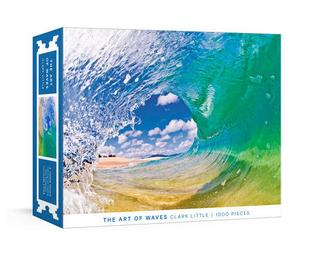 Clark Little: The Art of Waves Puzzle Merchandise by Clark Little