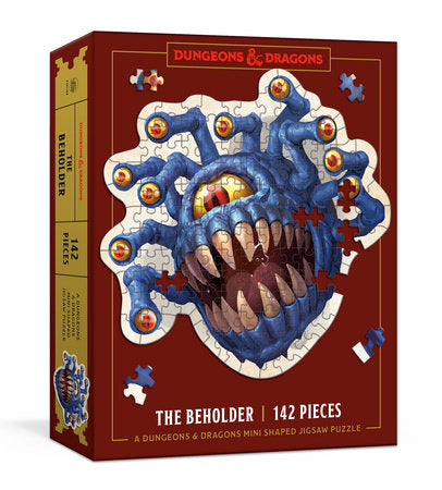 Dungeons & Dragons Mini Shaped Jigsaw Puzzle: The Beholder Edition Merchandise by Official Dungeons & Dragons Licensed