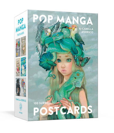 Pop Manga Postcards Merchandise by Camilla d'Errico