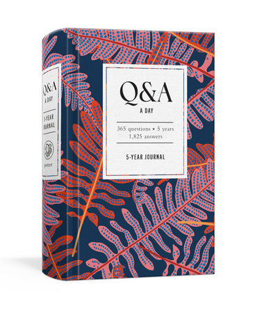 Q&A a Day Bright Botanicals Hardcover by Potter Gift
