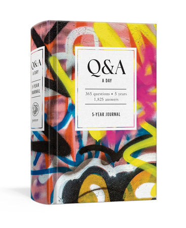 Q&A a Day Graffiti Hardcover by Potter Gift