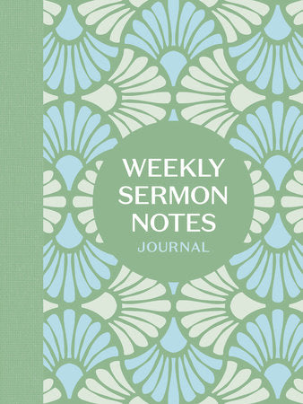 Weekly Sermon Notes Journal Paperback by Ink & Willow