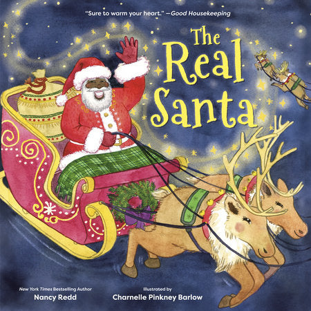 The Real Santa TR by Nancy Redd; illustrated by Charnelle Pinkney Barlow