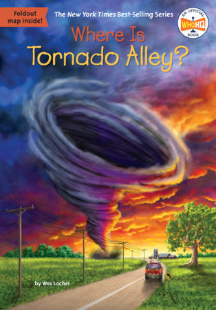 Where Is Tornado Alley? Paperback by Wes Locher; illustrated by Dede Putra