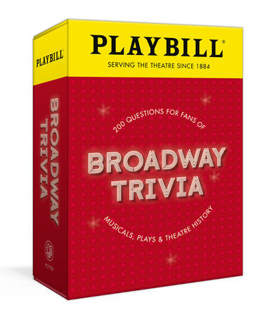 Playbill Broadway Trivia Merchandise by Playbill