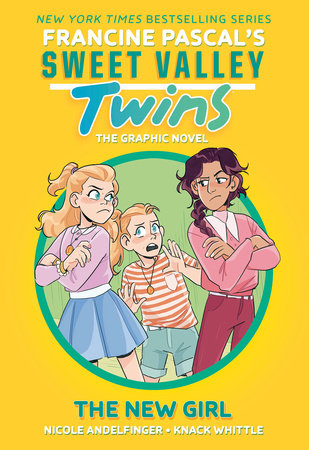 Sweet Valley Twins: The New Girl Paperback by Francine Pascal; adapted by Nicole Andelfinger; illustrated by Knack Whittle