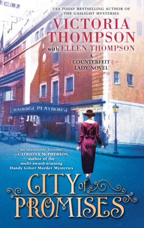 City of Promises Hardcover by Victoria Thompson with Ellen Thompson