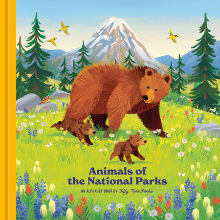 Animals of the National Parks Hardcover by Fifty-Nine Parks