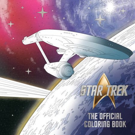Star Trek: The Official Coloring Book Paperback by Official Star Trek Licensed