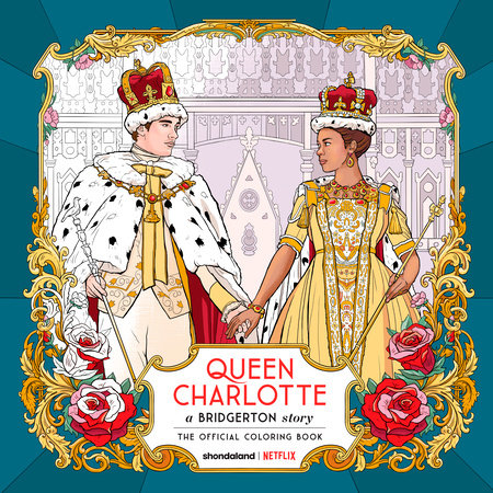 Queen Charlotte, A Bridgerton Story: The Official Coloring Book Paperback by Netflix