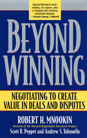 Beyond Winning Paperback by Robert H. Mnookin