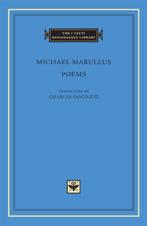 Poems Hardcover by Michael Marullus