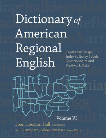 Dictionary of American Regional English Hardcover by Joan Houston Hall