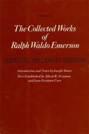 Essays: Second Series Hardcover by Ralph Waldo Emerson