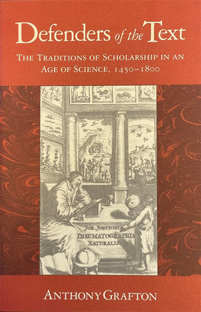 Defenders of the Text Paperback by Anthony Grafton
