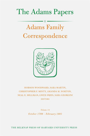 Adams Family Correspondence Hardcover by Adams Family