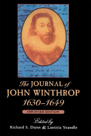 Journal of John Winthrop, 1630-1649 Paperback by John Winthrop