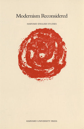 Modernism Reconsidered Paperback by Robert Kiely