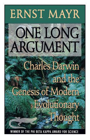 One Long Argument Paperback by Ernst Mayr
