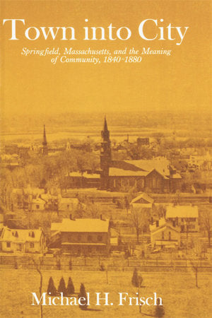 Town into City Paperback by Michael H. Frisch