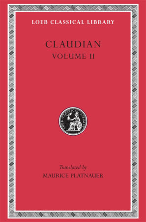 Claudian, Volume II Hardcover by Claudian