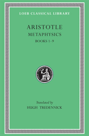 Metaphysics, Volume I Hardcover by Aristotle