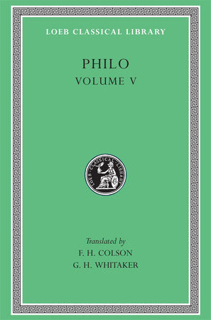 Philo, Volume V Hardcover by Philo