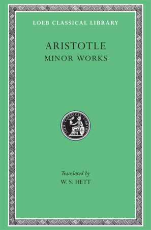 Minor Works Hardcover by Aristotle