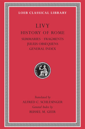 History of Rome, Volume XIV Hardcover by Livy