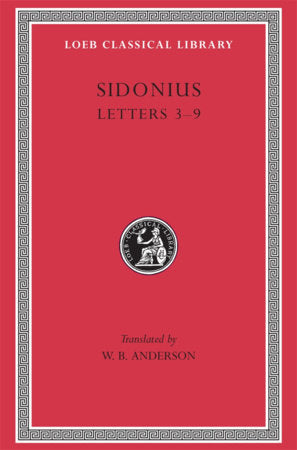 Letters Hardcover by Sidonius