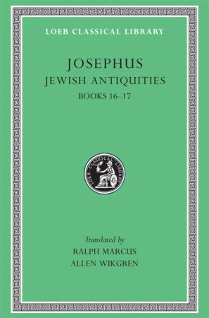 Jewish Antiquities, Volume VII Hardcover by Josephus