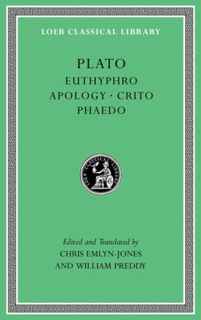 Euthyphro. Apology. Crito. Phaedo Hardcover by Plato