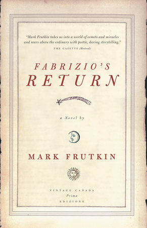 Fabrizio's Return Paperback by Mark Frutkin