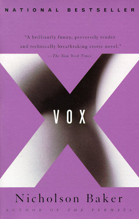 Vox Paperback by Nicholson Baker