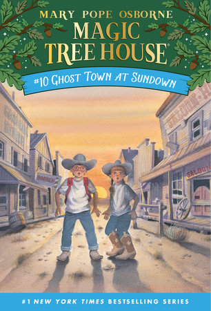 Ghost Town at Sundown Paperback by Mary Pope Osborne; illustrated by Sal Murdocca