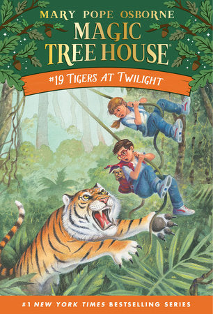 Tigers at Twilight Paperback by Mary Pope Osborne; illustrated by Sal Murdocca