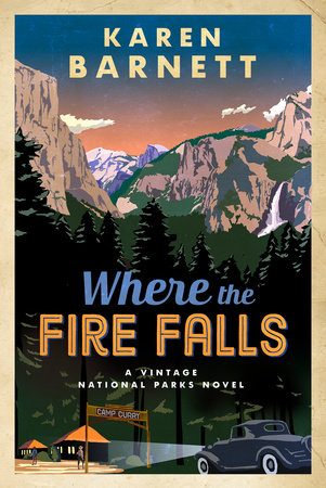 Where the Fire Falls Paperback by Karen Barnett