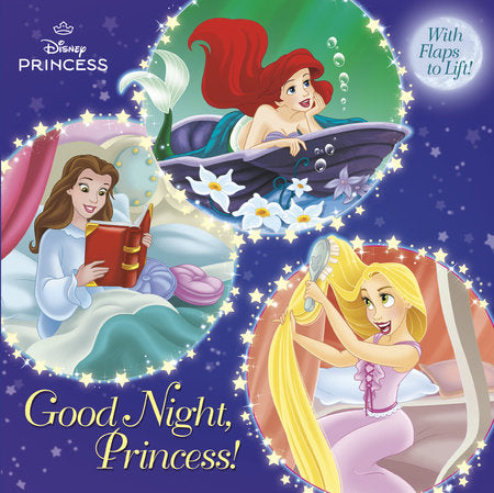 Good Night, Princess! (Disney Princess) Paperback by Andrea Posner-Sanchez; illustrated by Francesco Legramandi and Gabriella Matta
