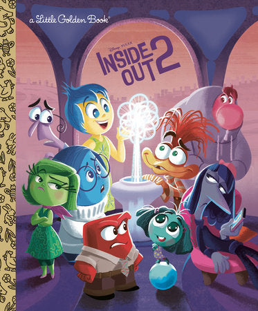 Disney/Pixar Inside Out 2 Little Golden Book Hardcover by Cynthia Liu; illustrated by Alan Batson