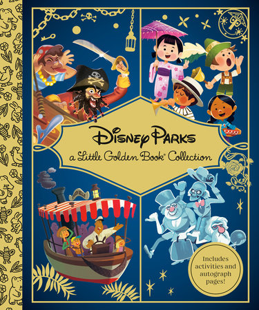 Disney Parks Little Golden Book Collection Hardcover by Golden Books; illustrated by the Disney Storybook Art Team