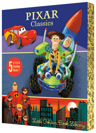 Pixar Classics Little Golden Book Library Boxed Set by Various