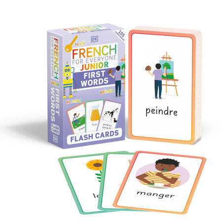 French for Everyone Junior First Words Flash Cards Merchandise by DK