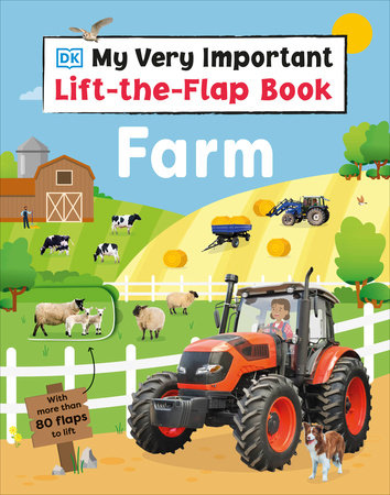 My Very Important Lift-the-Flap Book Farm Board Book by DK